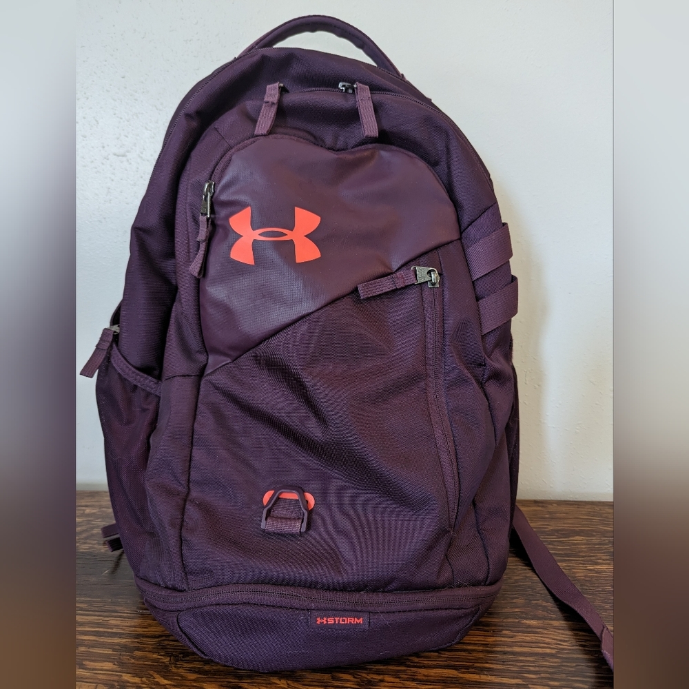 Purple Under Armour Backpack